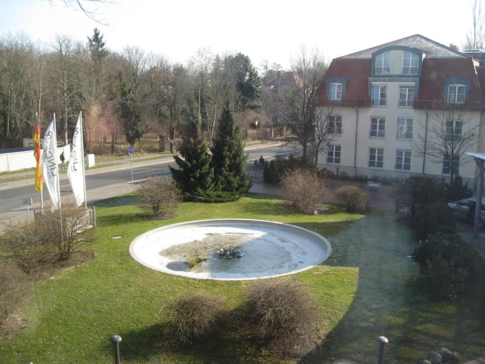 Eingangsbereich vom Zimmer aus Seminaris Hotel Leipzig
