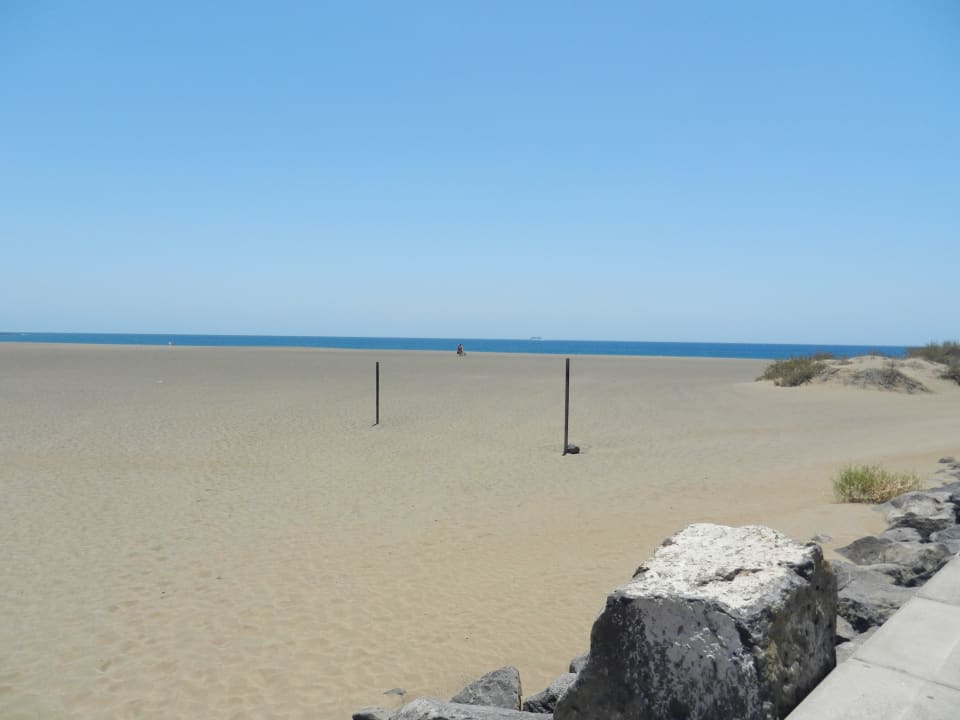 Hier wird Beachvolleyball gespielt Hotel Las Costas