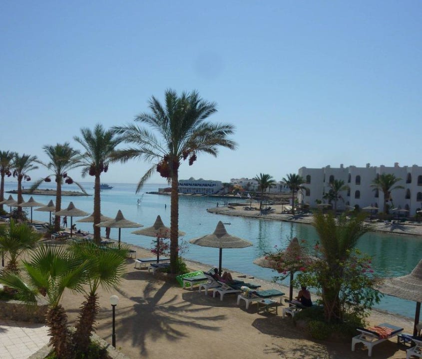 Blick vom Balkon Arabia Azur Resort