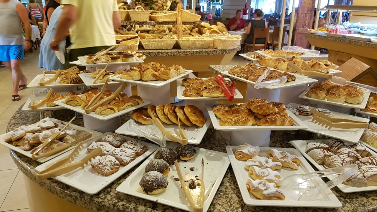 Große Auswahl Frühstücksbüffet Trendy Aspendos Beach Hotel