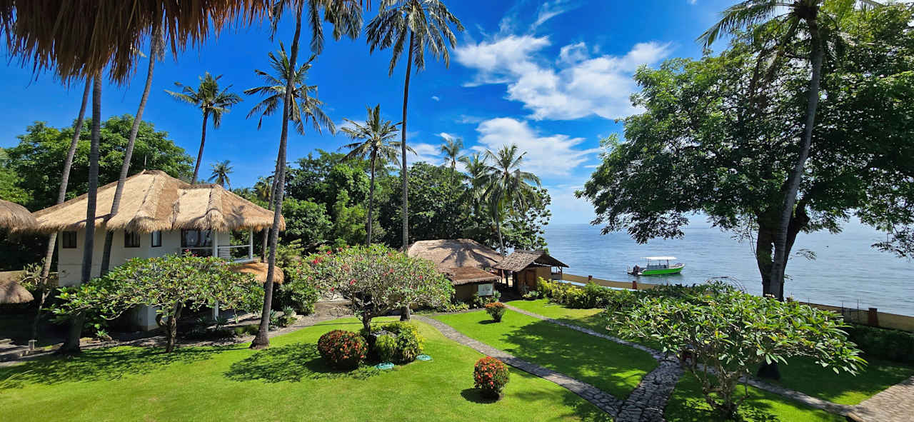 Außenansicht Bali Villa Dive Resort