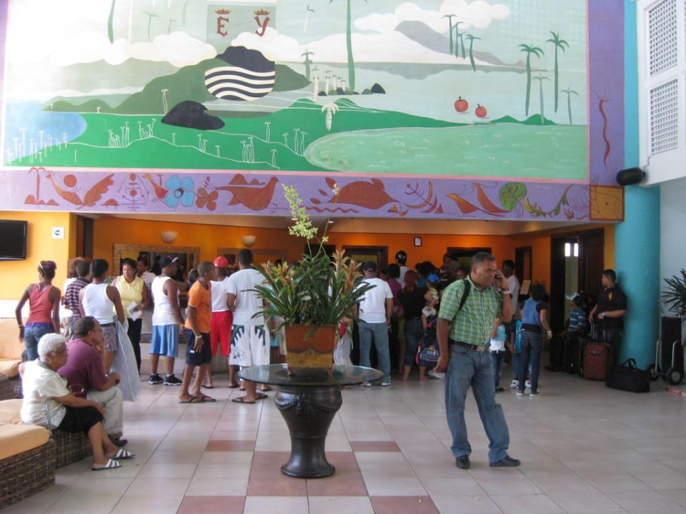 Rezeption am WE Grand Paradise Playa Dorada