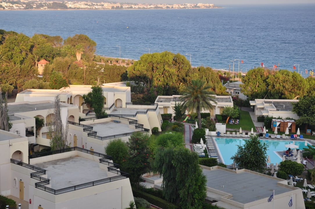 Aussicht vom Balkon. Sol Cosmopolitan Rhodes