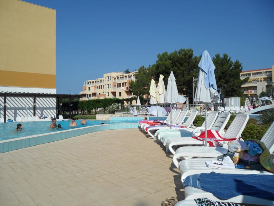 Pool mit Haupthaus Hotel Garden Istra Plava Laguna
