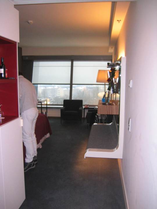 Eingangsbereich  Radisson Blu Hotel Frankfurt