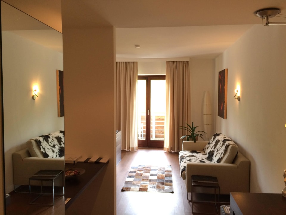 Zimmeransicht vom Eingang Hotel Relais & Chateaux Hanner