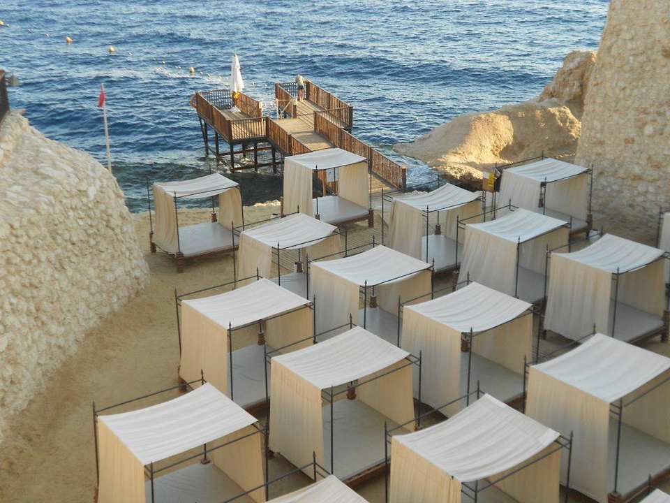 Relax Beachbereich The Grand Hotel Sharm El Sheikh