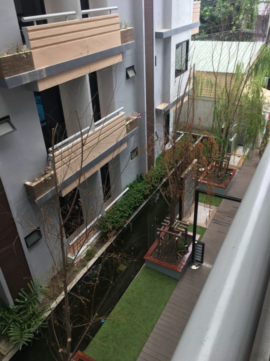 Gartenanlage New Siam Palace Ville