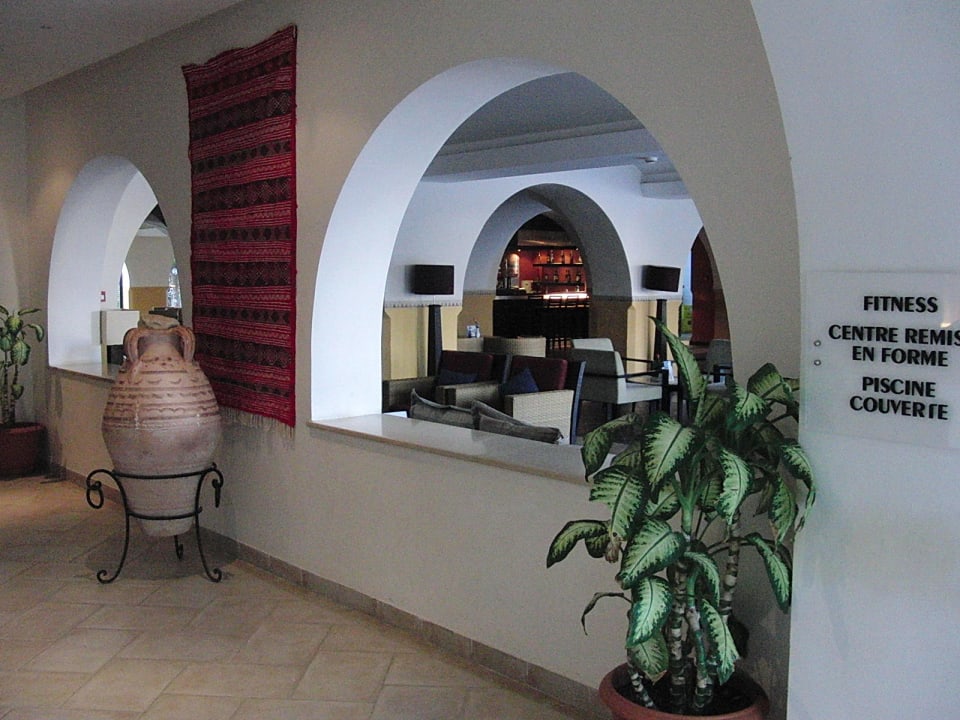 Weitläufige Lobby Sentido Djerba Beach