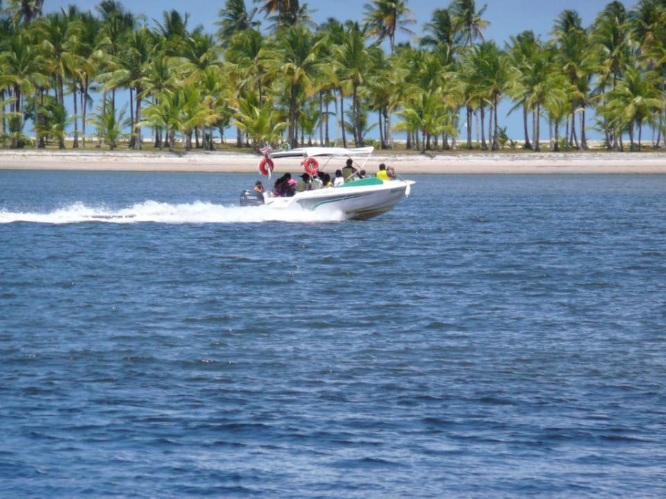 Blick von der Pousada Boipeba Paradise Bungalows