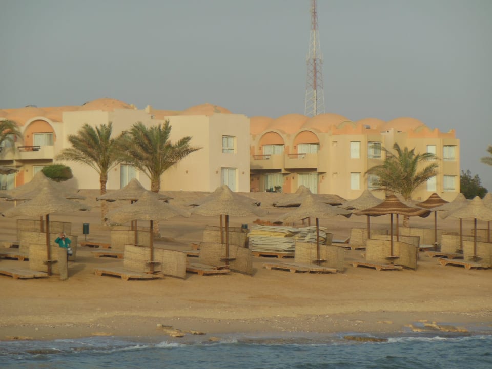 Vom Steg aus Three Corners Sea Beach Resort