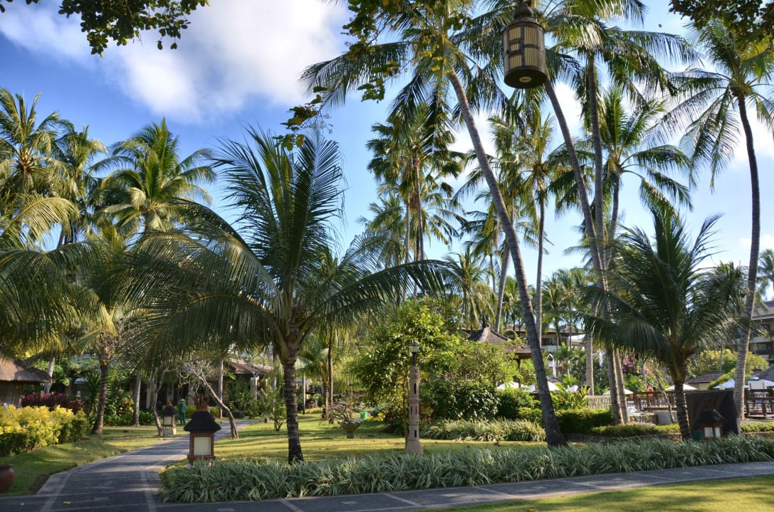 Weg vom Meer zum Hotel Prama Sanur Beach Bali