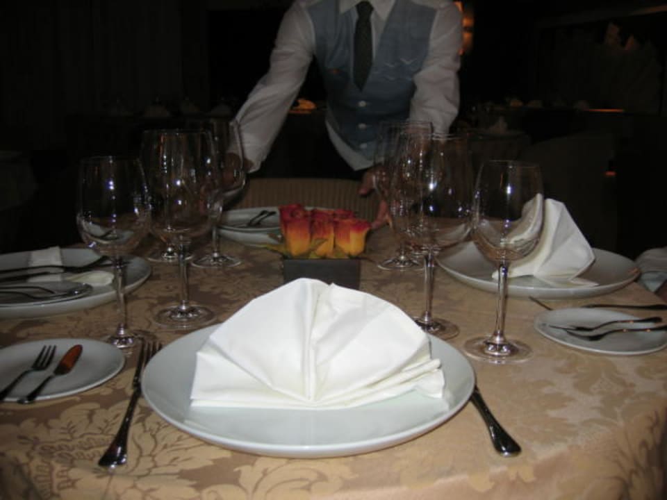 Tischdeko Restaurant Ocean Palace