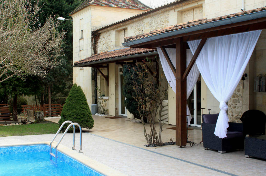 Parc Piscine Hotel Château la Moune