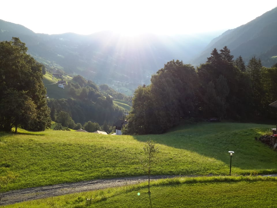 Früh am Morgen Hotel Fernblick Montafon