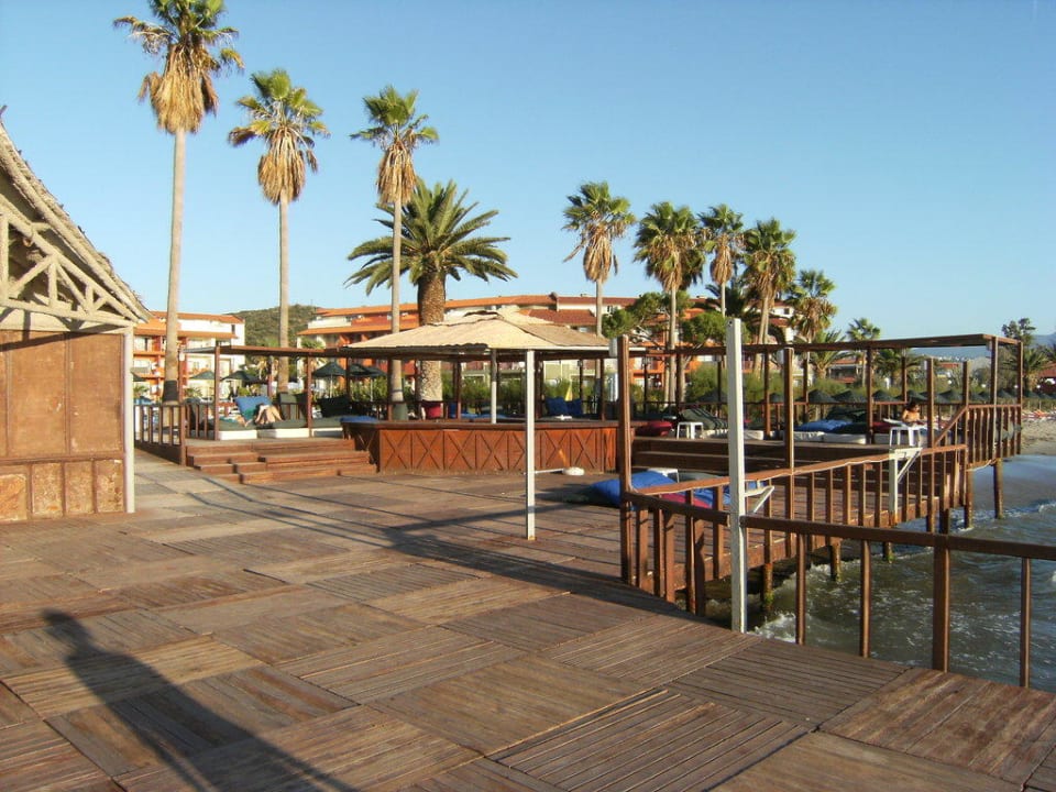 Blick vom Steg aus Ephesia Holiday Beach Club