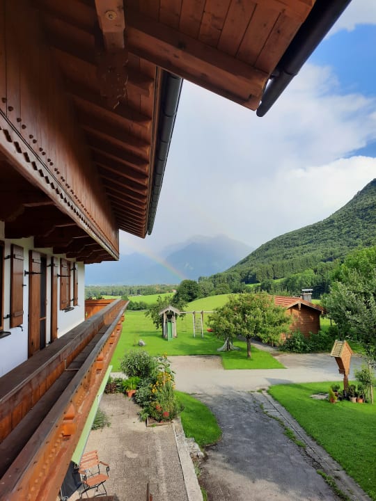 Ausblick Ferienwohnung Hoderhof