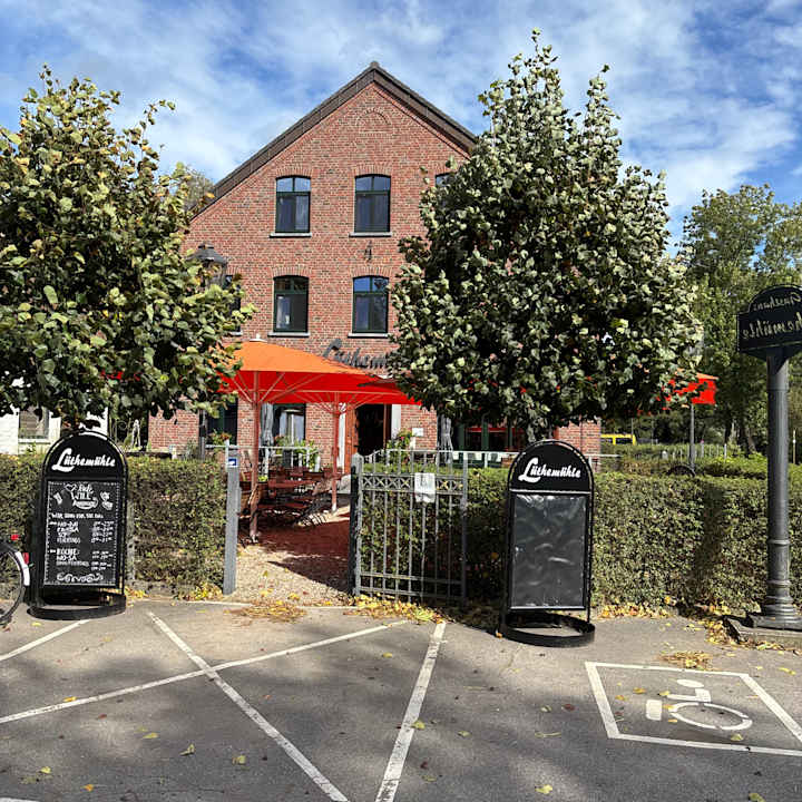 Außenansicht Gasthaus Lüthemühle