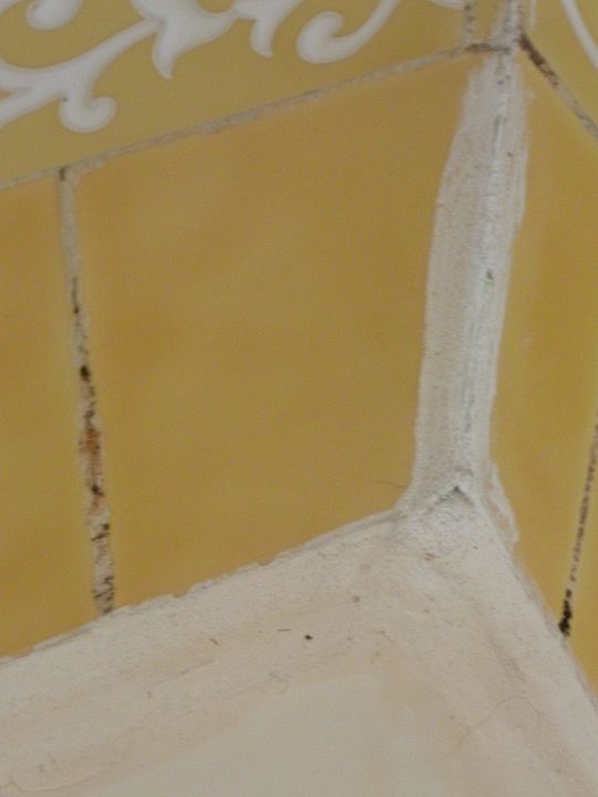 Verschmutzen Fliesenfugen Hotel Nesrine