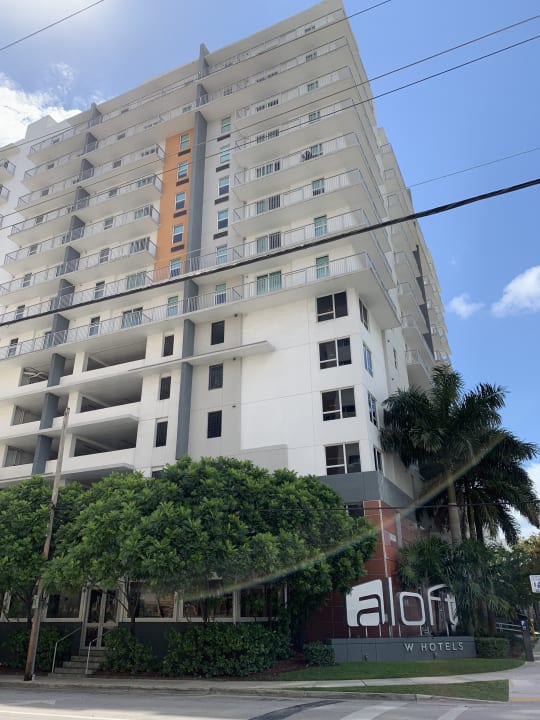 Außenansicht Aloft Hotel Miami Brickell