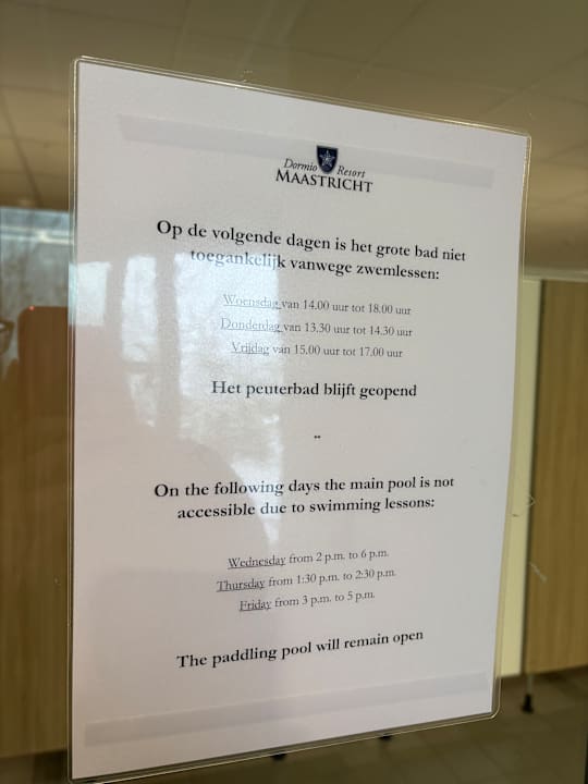 Pool Dormio Resort Maastricht