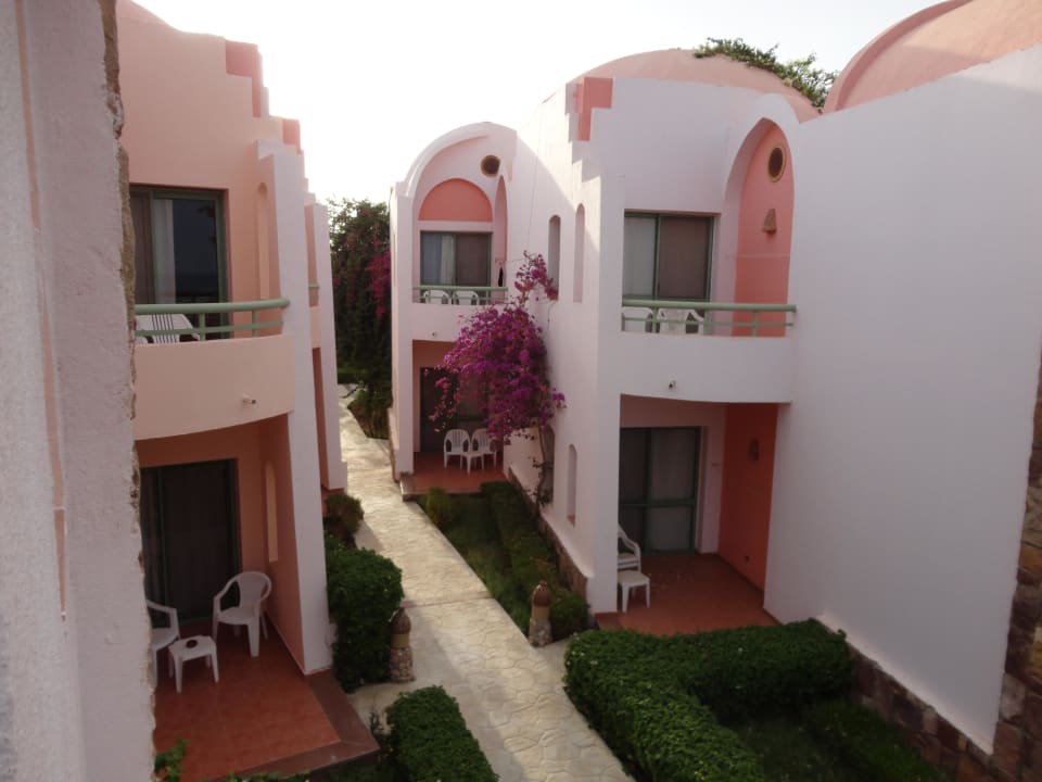 Blick vom Balkon Shams Alam Beach Resort