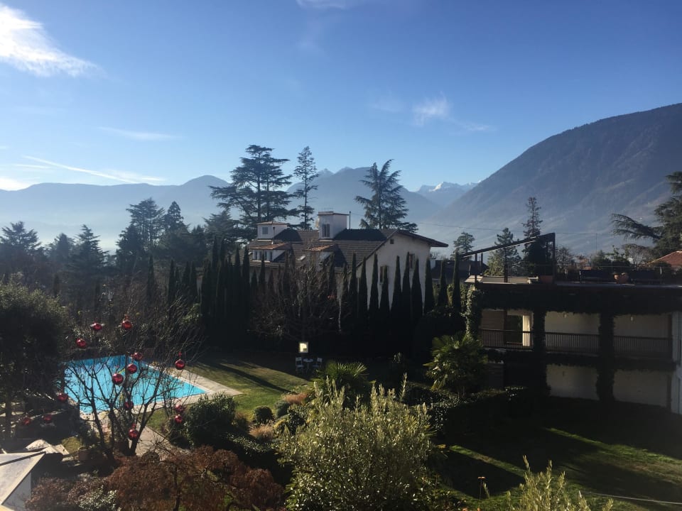 Blick vom Zimmer Hotel Ansitz Plantiz