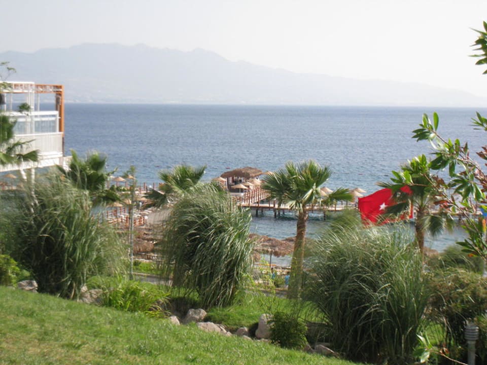 Blick zum Strand Kefaluka Resort Bodrum
