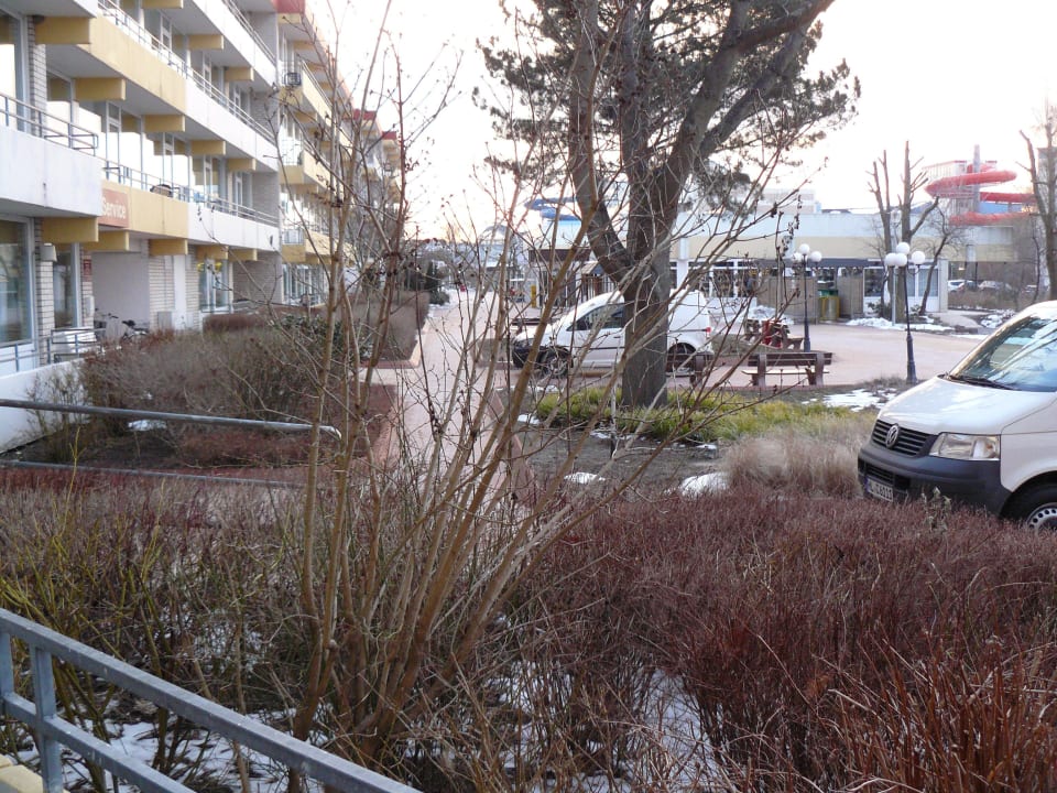 In Richtung Badelandschaft...Haus C Ferienwohnungen Ferienpark Weissenhäuser Strand
