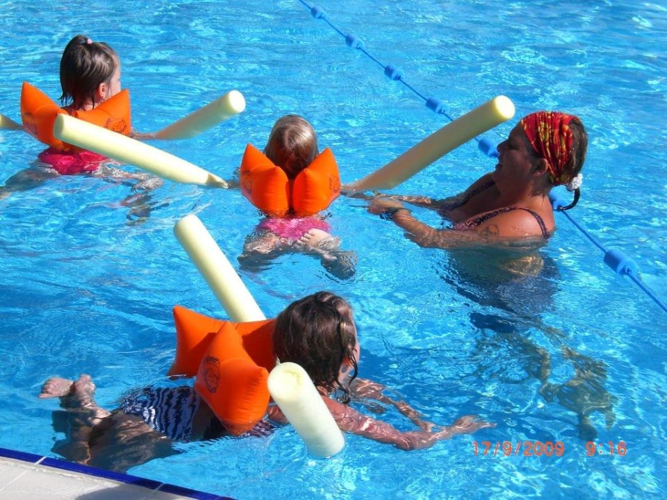 Sandra bei der Arbeit Hane Family Resort