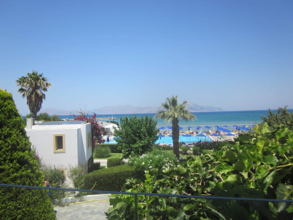 Aussicht vom Restaurant aus Mastichari Bay Hotel