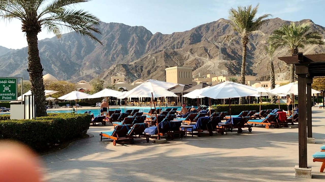 Pool Miramar Al Aqah Beach Resort