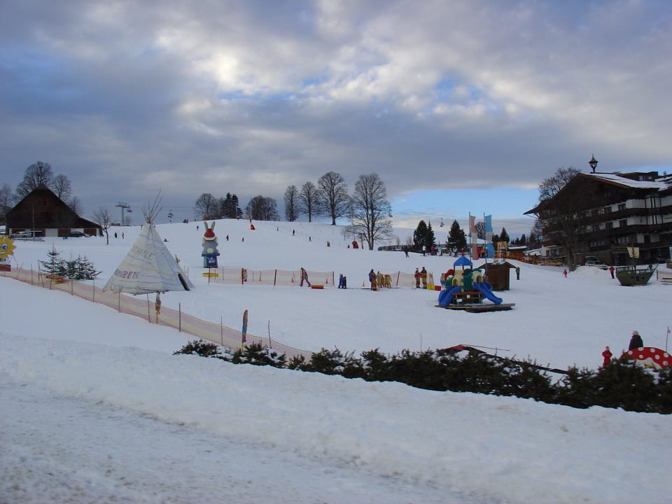 Übungshang  Hotel Berghof
