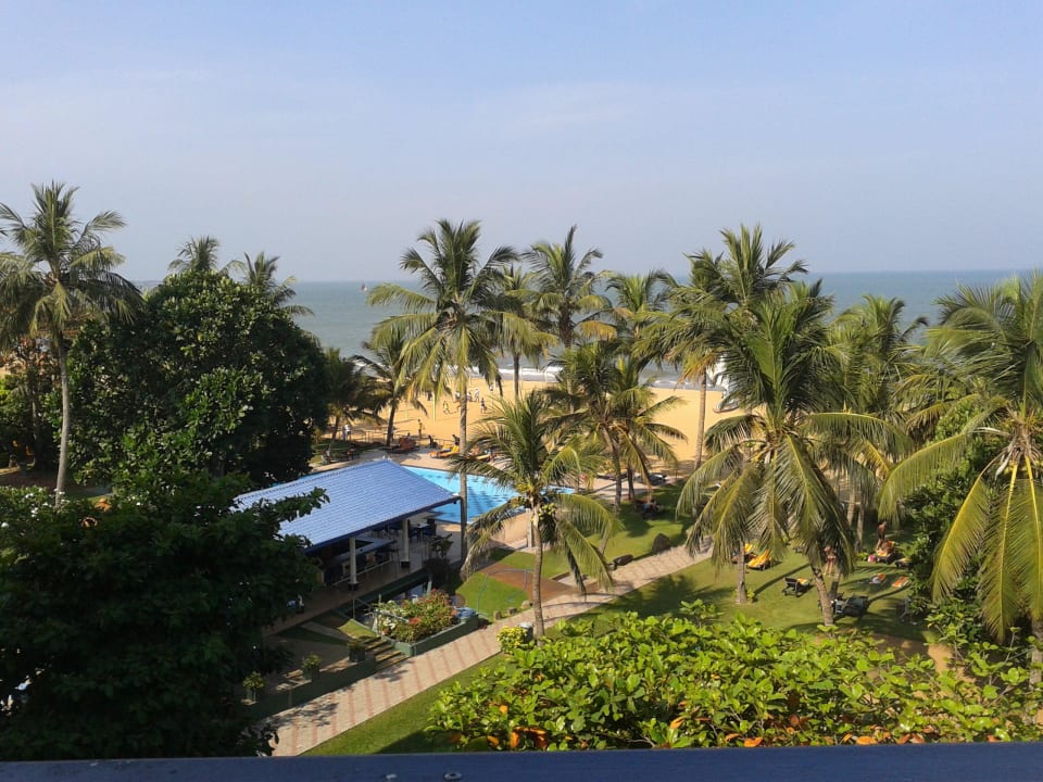 Ausblick vom Zimmer  Hotel Camelot Beach
