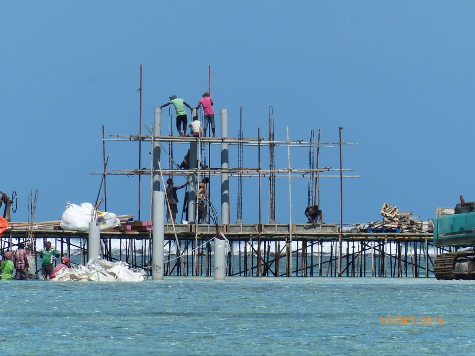 Baustelle Cinnamon Dhonveli Maldives