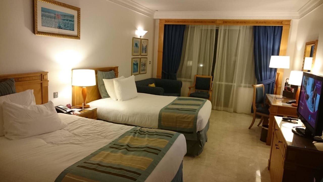 Crowne Plaza Zimmer mit Gartenblick Crowne Plaza Salalah