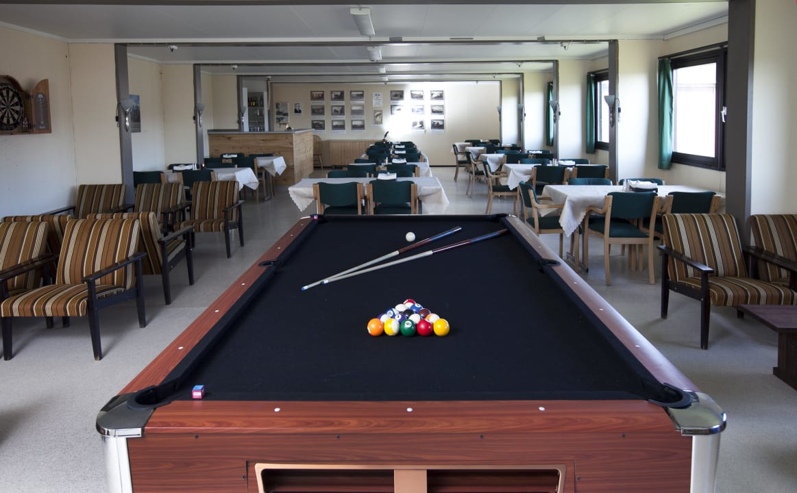 Billiard table Hrauneyjar Guesthouse