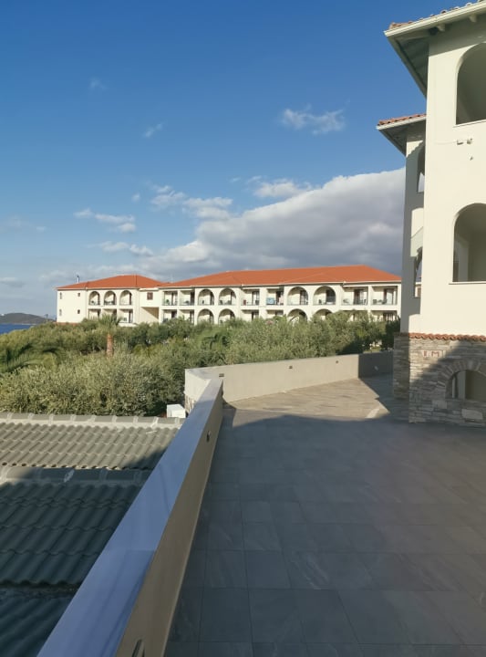 Ausblick Akrathos Beach Hotel