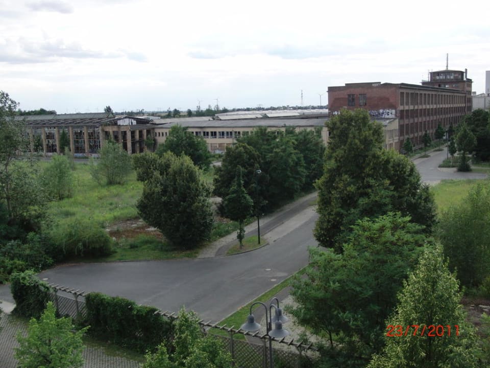 Ausblick nicht so toll Best Western Hotel Windorf