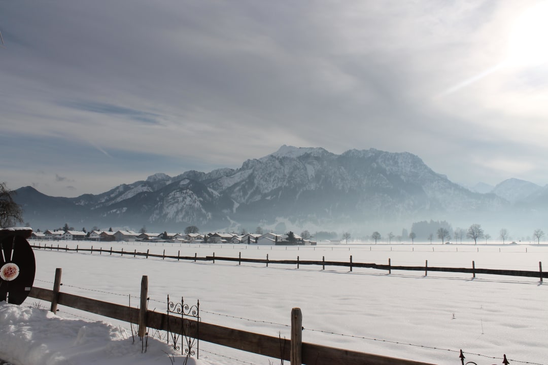 Ausblick vom Pool Hotel Das Rübezahl