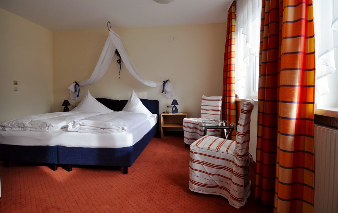 Schlafzimmer Pension beim Krümmling