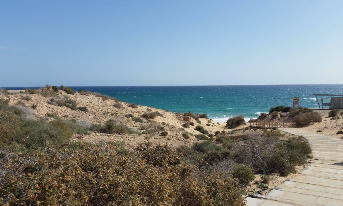 Weg zum Starnd H10 Playa Esmeralda - Adults only