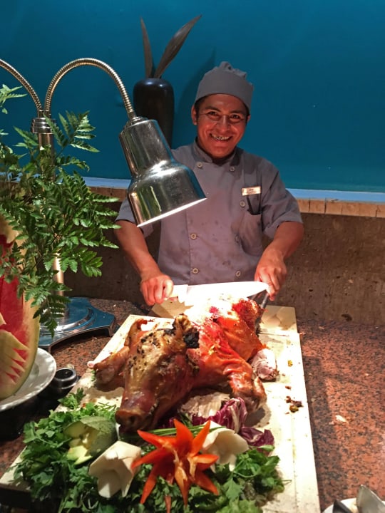 Spanferkel BlueBay Grand Esmeralda