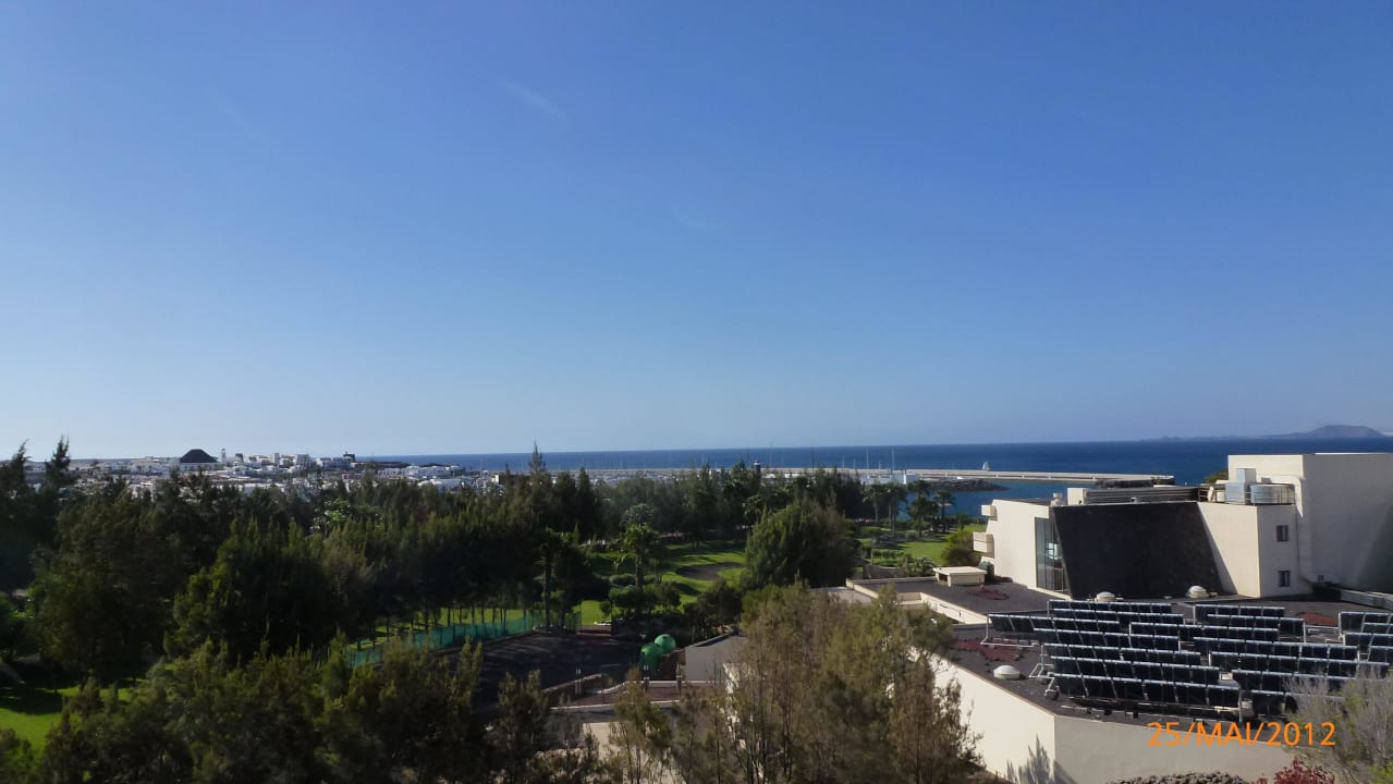 Blick von unserem Zimmer Dreams Lanzarote Playa Dorada Resort & Spa