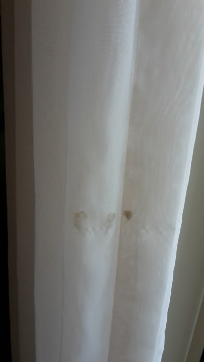 Fleckige Gardinen TUI BLUE Xanthe