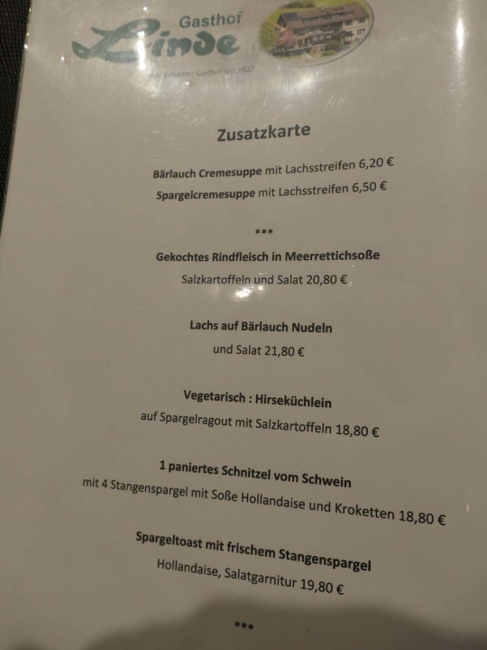 Gastro Gasthof Linde