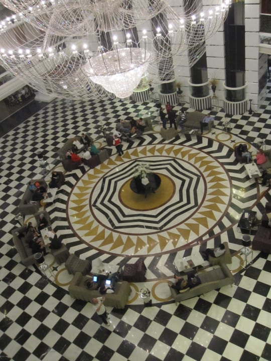 Lobby von der 6.Etage Hotel Delphin Imperial