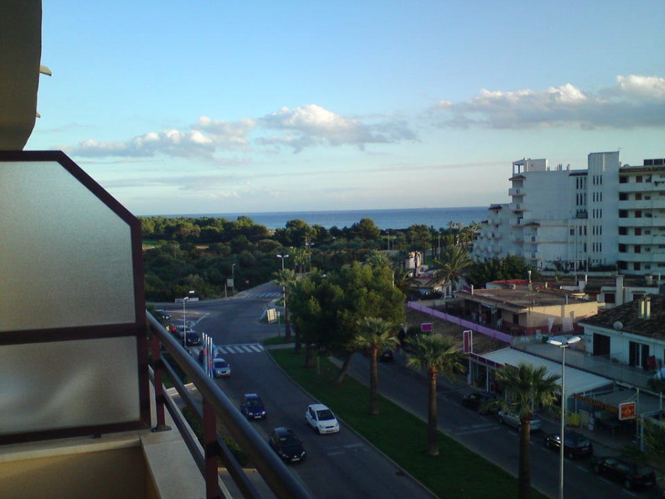Meerblick vom Balkon allsun App.-Hotel Orient Beach