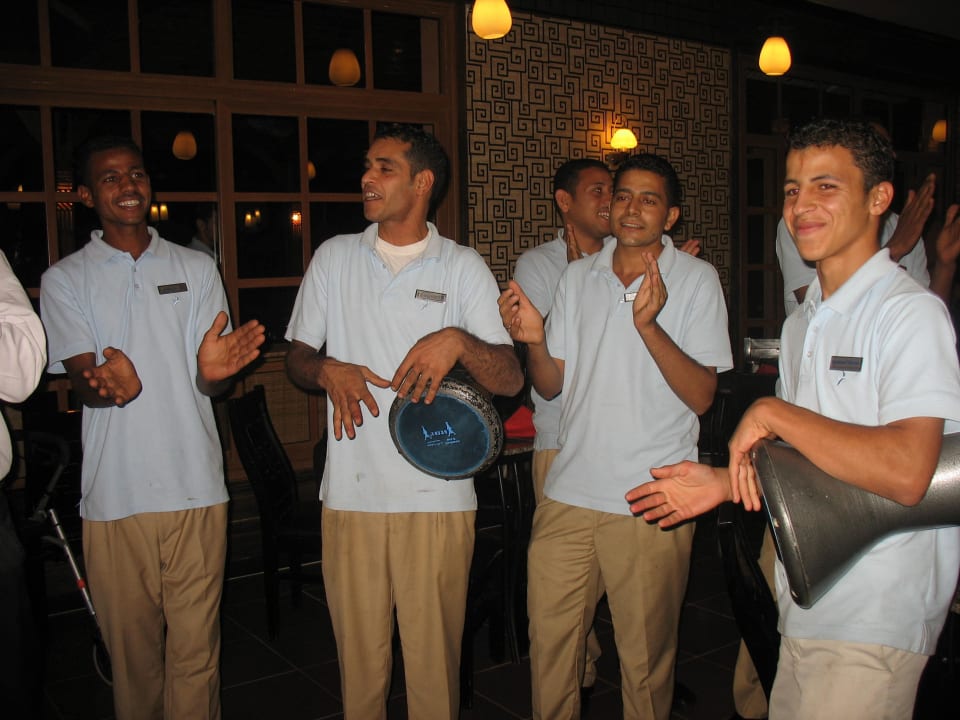 Afscheidsfeestje in het restaurant Beach Albatros Resort