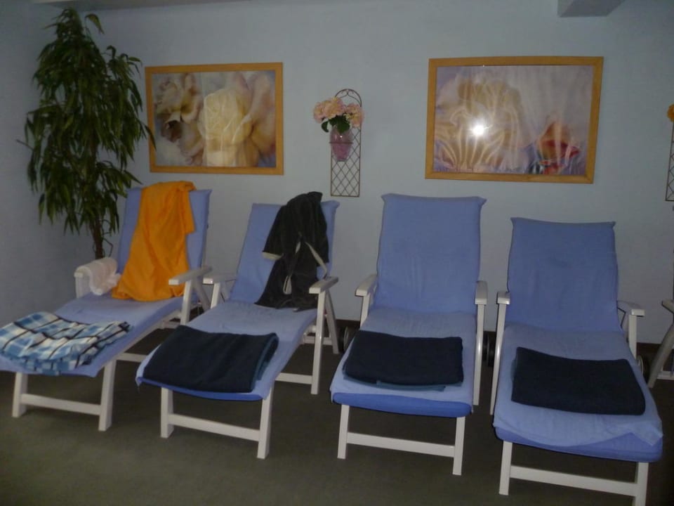 Ruheliegen Saunabereich Ferienappartements Grolik